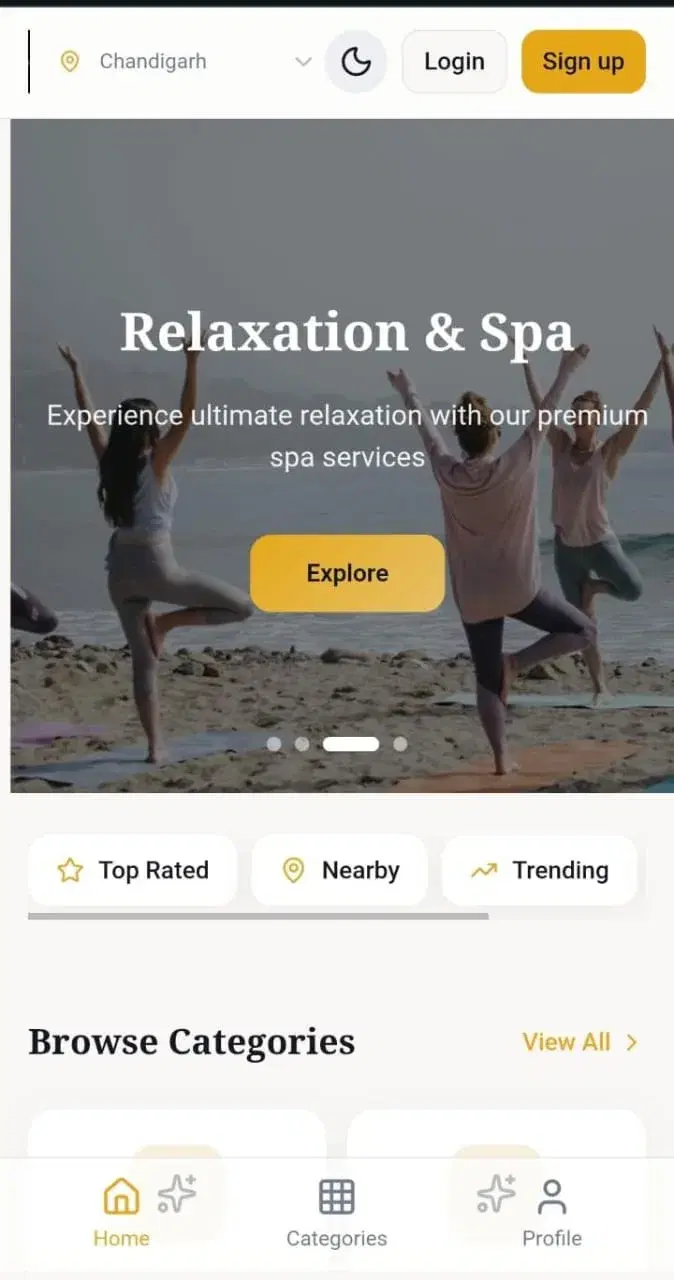 Confidential — A multi-category local business platform with subscriptions, ads and bookings
